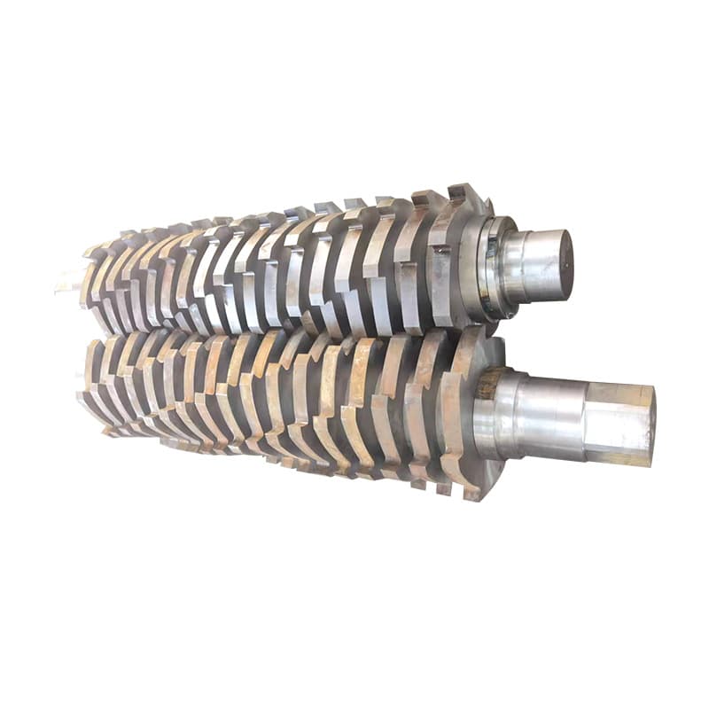 Pisau shredder aci berkembar — Pisau shredder aci berkembar — D2 / HSS / 9CrSi / H13 | Leader Blades