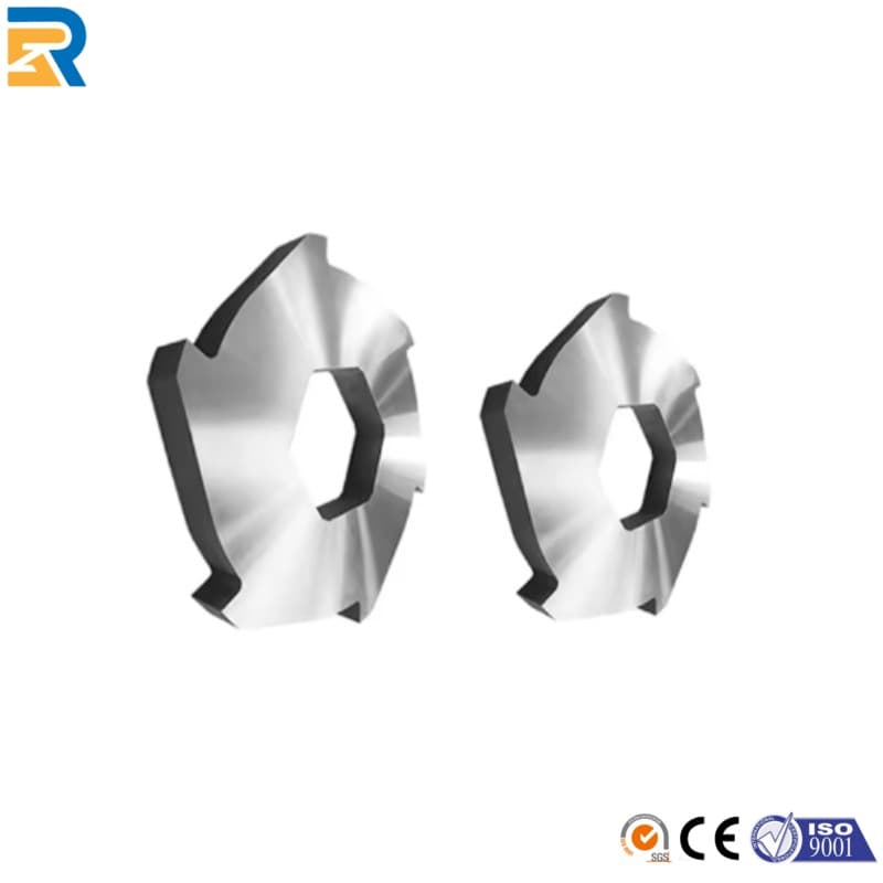 Cuchilla doble eje — Cuchillas de shredder doble eje — HSS | Leader Blades