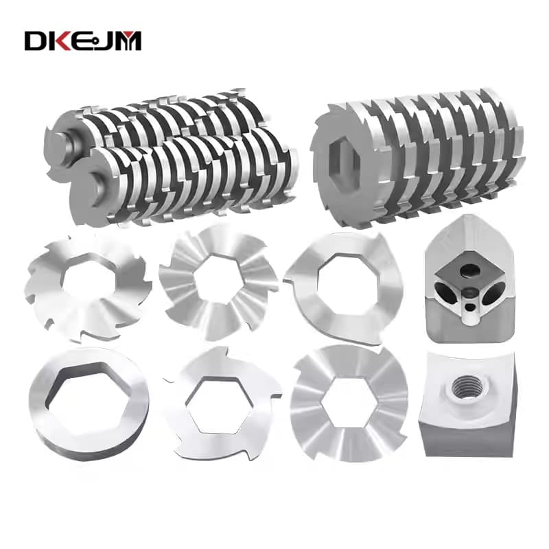 Pisau shredder aci berkembar — Pisau shredder aci berkembar — D2 / alloy steel / H13 / SKD11 | Leader Blades