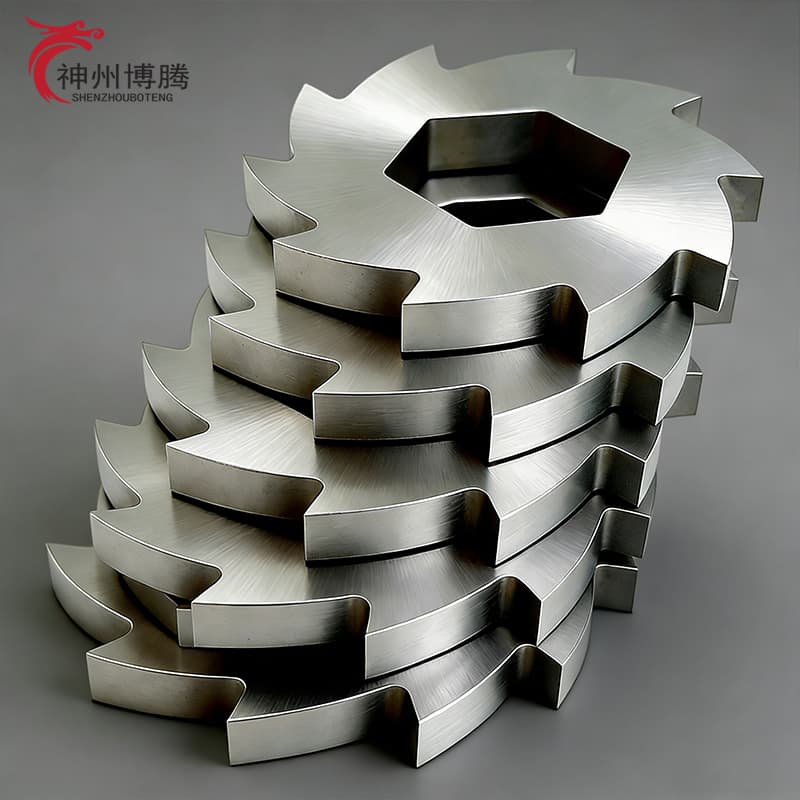 Pisau shredder aci berkembar — Pisau shredder aci berkembar — D2 / alloy steel / H13 / SKD11 | Leader Blades