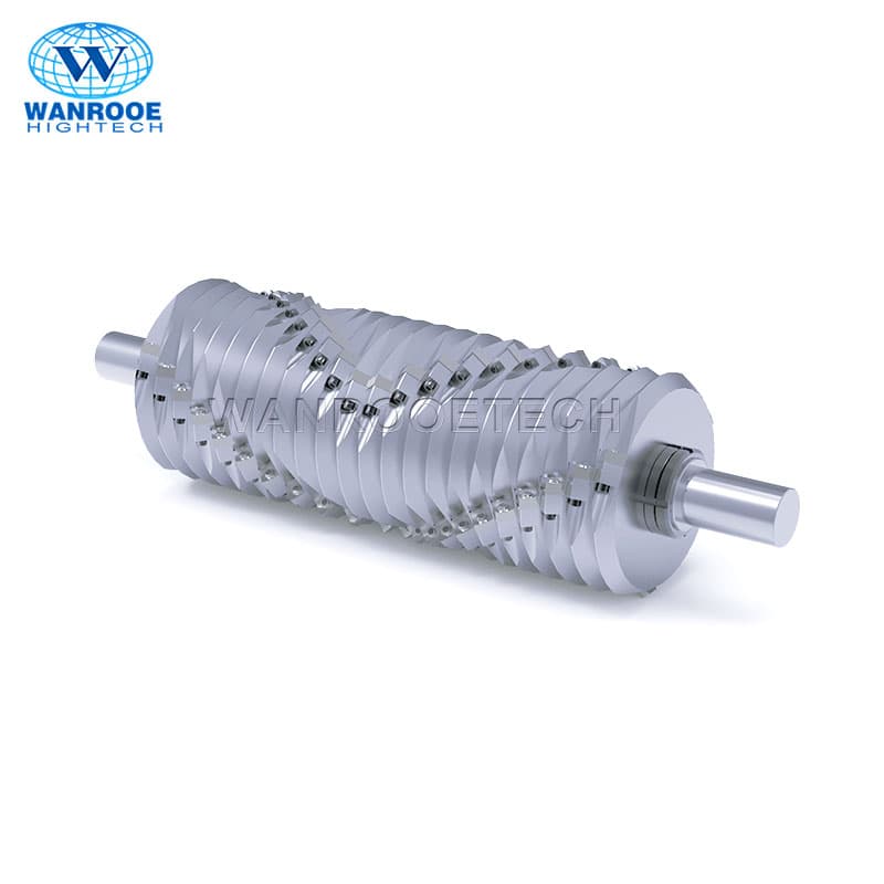 Plastic Single-Shaft Shredder Knife — Single-Shaft Shredder Knives — D2 / SKD11 / carbide-tipped alloy steel | Leader Blades